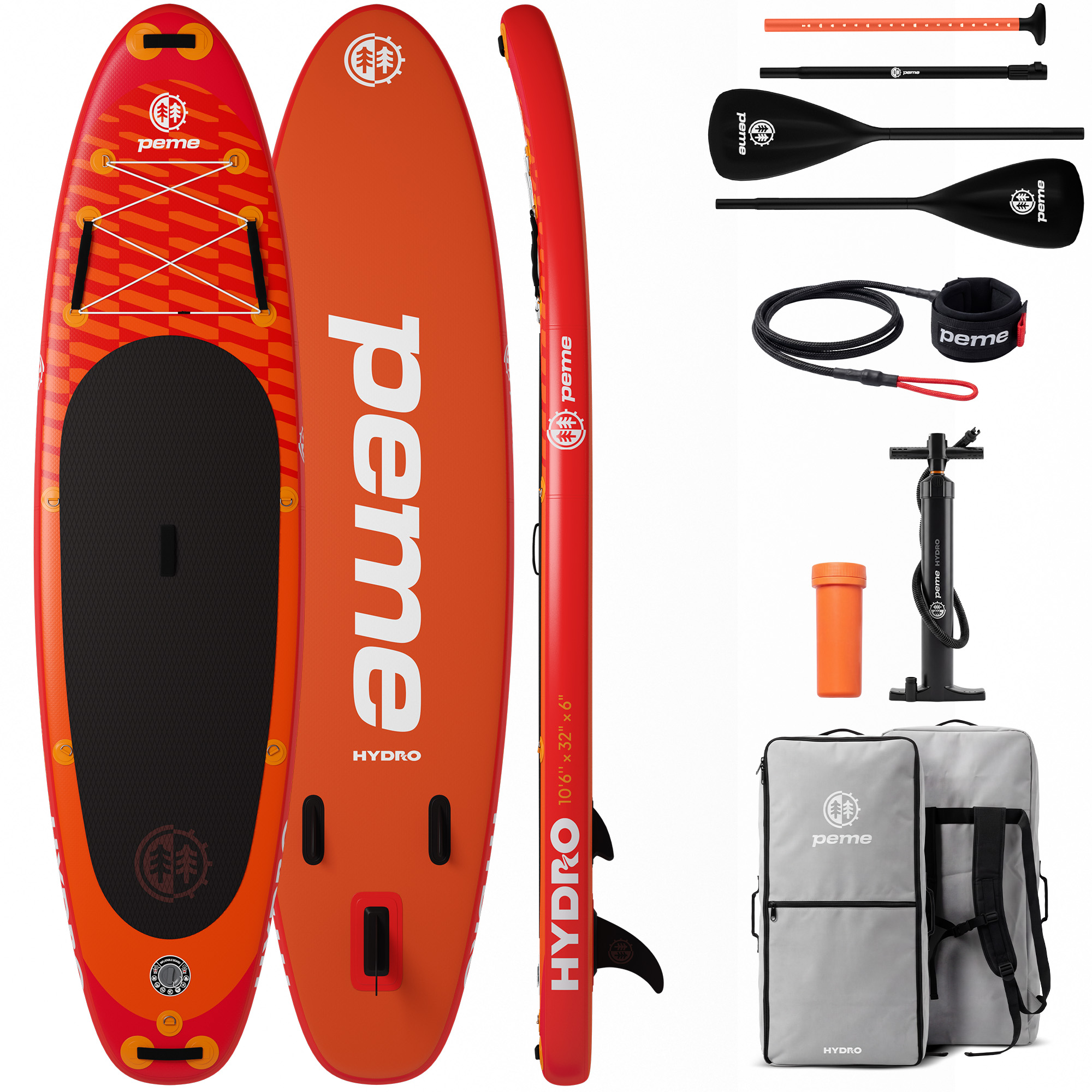 Deska Hydro SUP Sunset Orange 320x81x15
