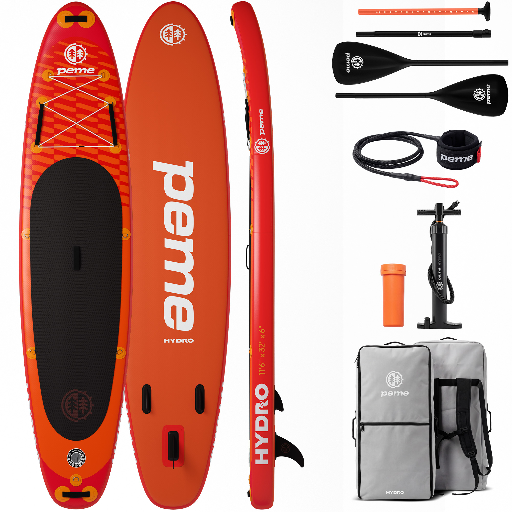 Deska Hydro SUP Sunset Orange 350x81x15